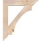 Ekena Millwork Imperial Traditional Smooth Bracket w/ Offset Brace, Douglas Fir, 7 1/2"W x 38"D x 44"H BKT0806X38X44IMP01SDF - alternate 3